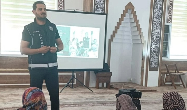 Karaman’da Annelere Uyuşturucuyla Mücadele Semineri