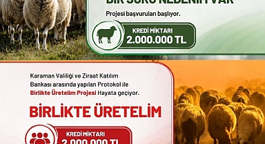 Karaman’da Küçükbaş Hayvancılığa 2 Milyon Liralık Kredi Desteği