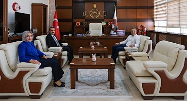 Karaman’da Yeni Adalet Komisyonu Başkanı Mısırcı’ya Tebrik Ziyareti
