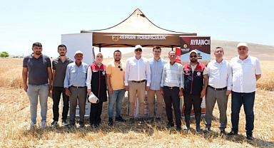 Karaman’da Yerli ve Milli Arpa Çeşitlerinin Hasadı Yapıldı