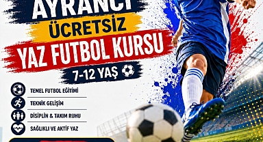 Karaman İl Özel İdaresi Ücretsiz Futbol Kursunu Ayrancı'da Başlatıyor