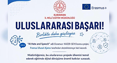 Karaman Millî Eğitim'e Erasmus+ Başarısı
