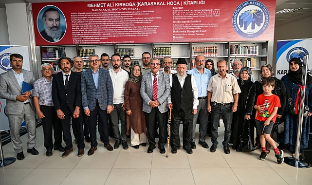 Karasakal Hoca'nın İlme Adanmış Kütüphanesi KMÜ'ye Emanet