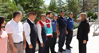 Kaymakam Nihal Özer, Ayrancı'daki görevine başladı
