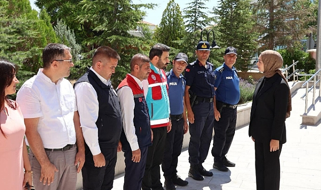 Kaymakam Nihal Özer, Ayrancı'daki görevine başladı