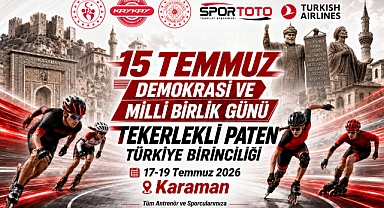 Tekerlekli Paten Türkiye 2. Etap Yarışları Karaman’da Başlıyor