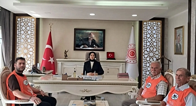 TEMA Vakfı Karaman’dan Ayrancı Kaymakamı Nihal Özer’e Ziyaret