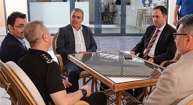 Vali Hayrettin Çiçek, Cafe 155'i Ziyaret Etti