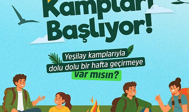 Yeşilay Kampları İçin Başvurular Başladı
