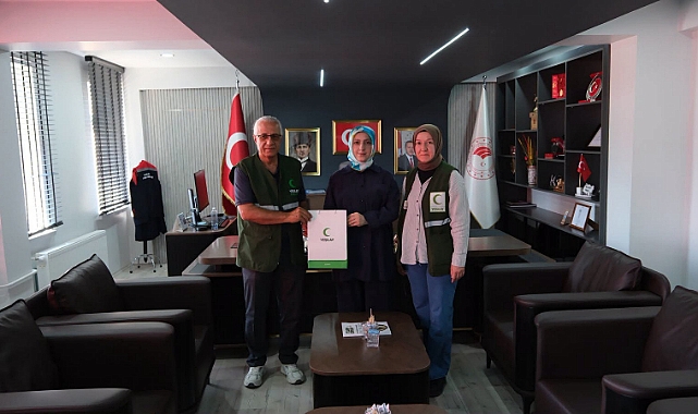Yeşilay Karaman Şubesinden İl Tarım ve Orman Müdürü Hatice Bulut’a Ziyaret
