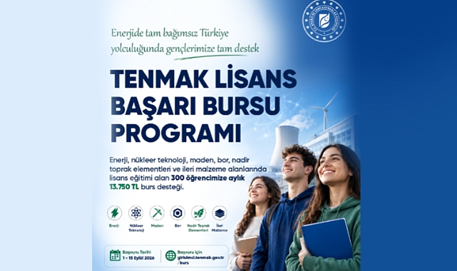 YKS'de İlk 100 Bine Giren 300 Öğrenciye Aylık 13 Bin 750 Lira Enerji Bursu